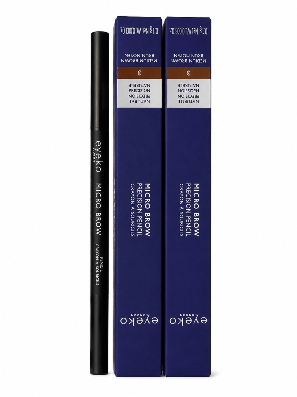 Eyeko Micro Brow Precision Pencil - Medium Brown